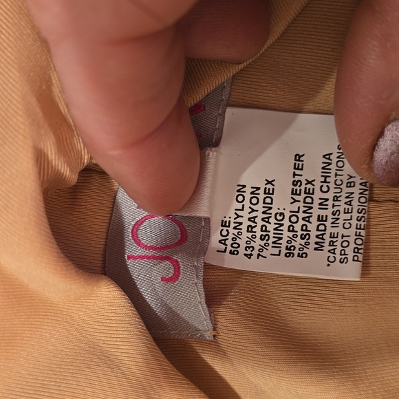 Brand new Jovani teal gown. Never worn!! Stunning detail !! Beautiful train!! - Picture 13 of 13